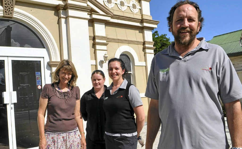 Headspace manager Mark Goddard, with (back) youth counsellor Lenore Neville, contact officer Emma Cameron and youth worker Krysten Henning at their soon-to-be building. Headspace manager Mark Goddard, with (back) youth counsellor Lenore Neville, contact officer Emma Cameron and youth worker Krysten Henning at their soon-to-be building.